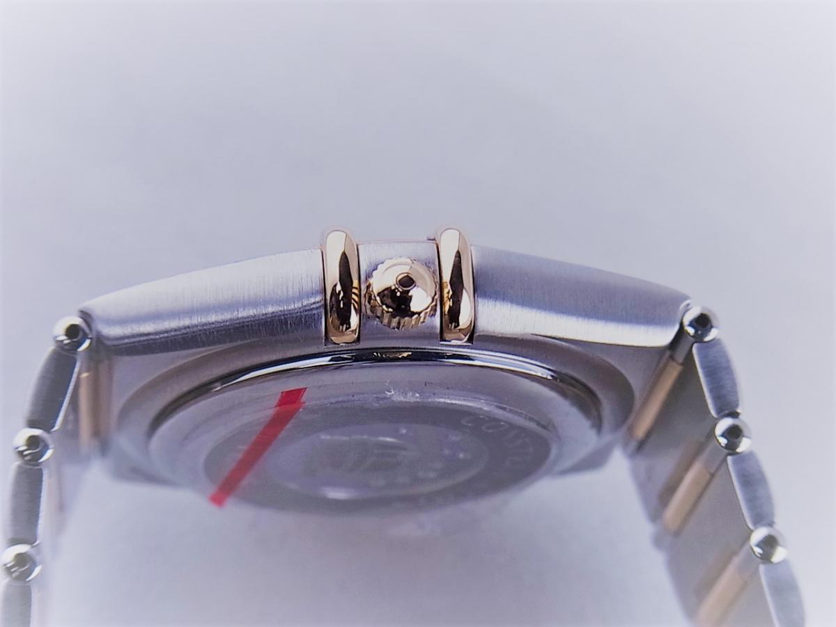 オメガ コンステレーション50th 1304.35 11Pダイヤモンドインデックス　コンビモデル　35.5mmメンズ腕時計　買い取り実績　3時リューズサイド画像