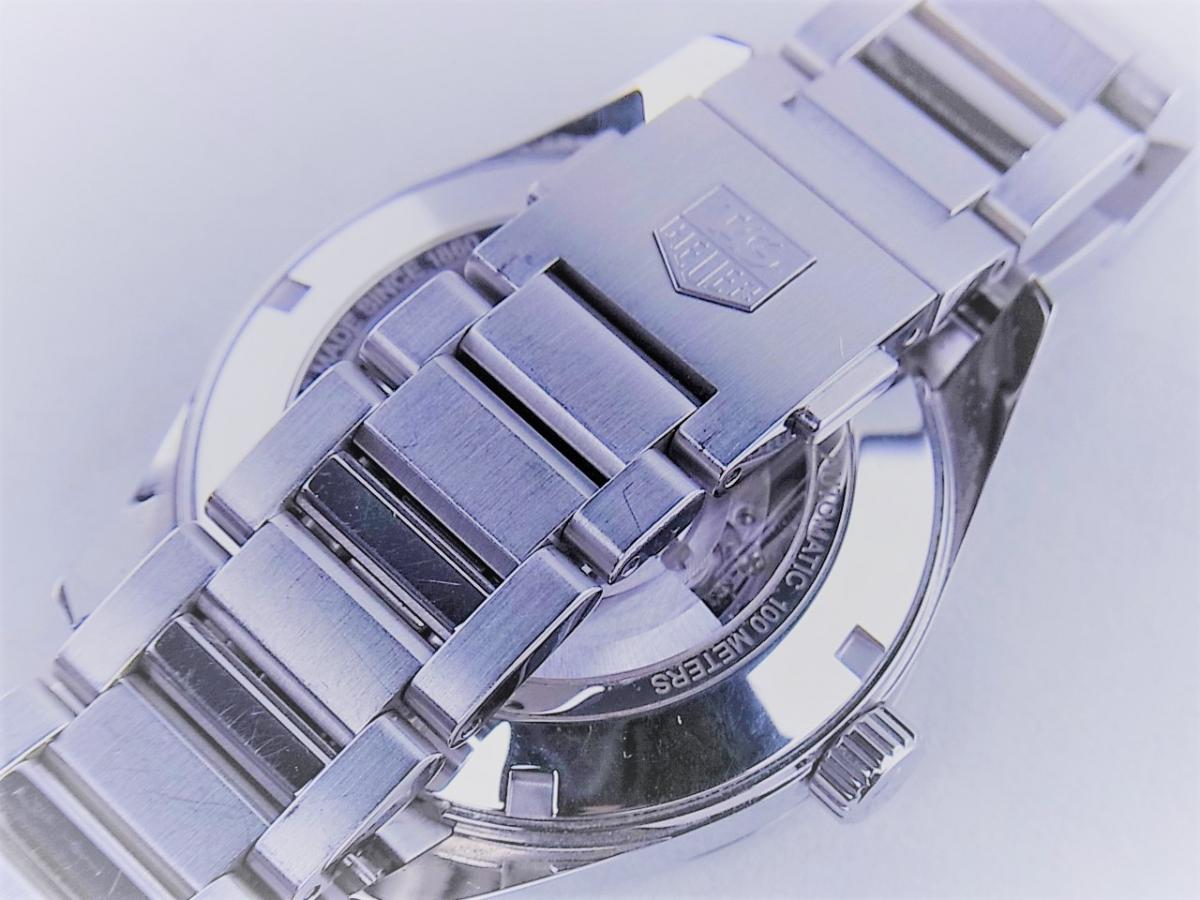 タグホイヤー カレラWAR211A.BA0782 キャリバー5　ステンレススティール 39mmメンズ腕時計　高価売却　バックル画像