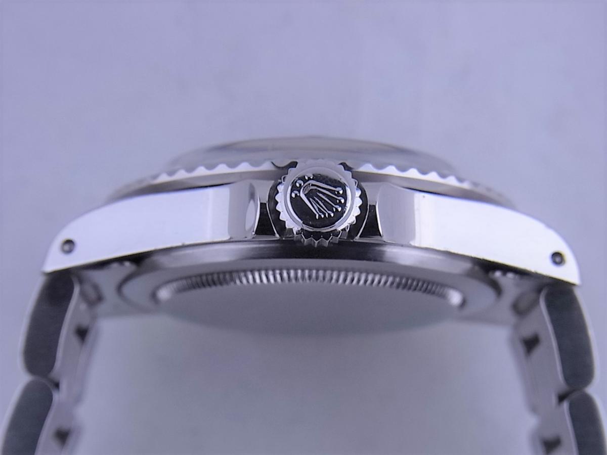 ロレックス サブマリーナ1680　1965年～1980年頃製造　フチなしインデックス　40mmメンズ腕時計　買い取り実績　3時リューズサイド画像