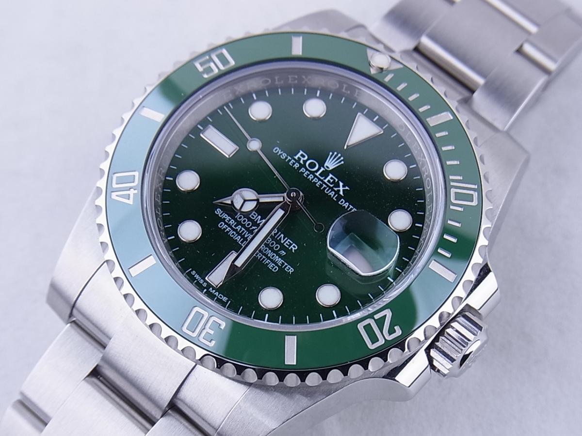 ロレックス サブマリーナ 116610LV ベゼル