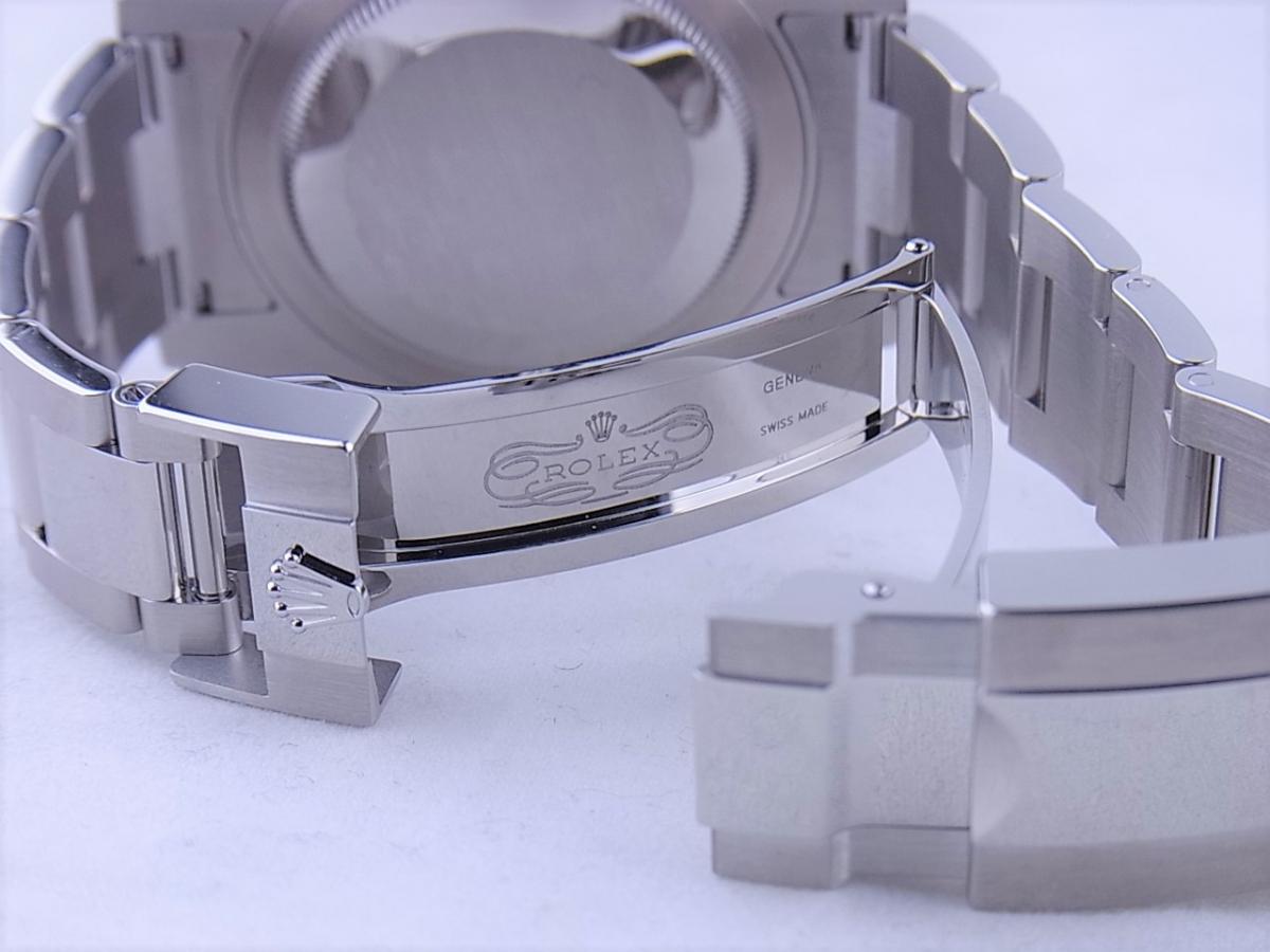 ロレックス GMTマスター２　116710BLNR　cal.3186 2013年発売モデル　黒/青ベゼル メンズ腕時計　高価売却　バックル画像