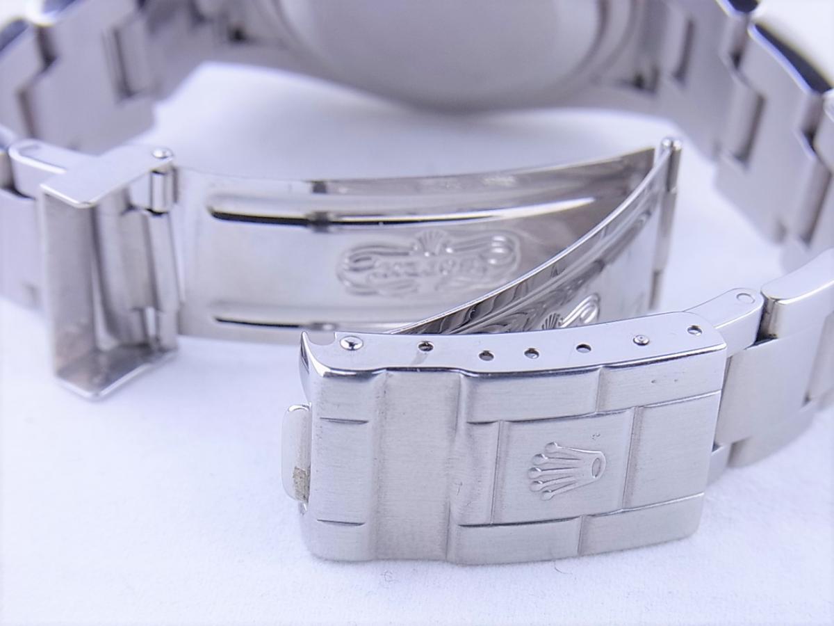 ロレックス エクスプローラー114270　cal.3130 シリアルF番(2003年頃製造) メンズ腕時計　高価売却　バックル画像