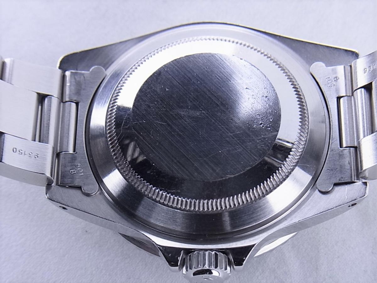 ロレックス サブマリーナ16610  シリアルE番(1990年～1991年頃製造)　300m防水　メンズ腕時計　売却実績　裏蓋画像