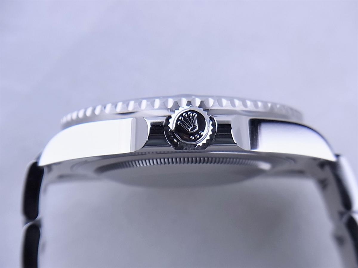 ロレックス GMTマスターII 116710BLNR ランダム　黒青ベゼル(2013モデル) メンズ腕時計　買い取り実績　3時リューズサイド画像