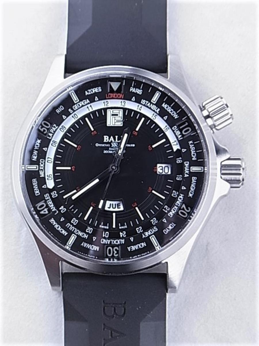 ボールウォッチ エンジニアマスターⅡダイバーDG2022A-P3A-BK GMT　メンズ腕時計　買取実績　正面全体画像