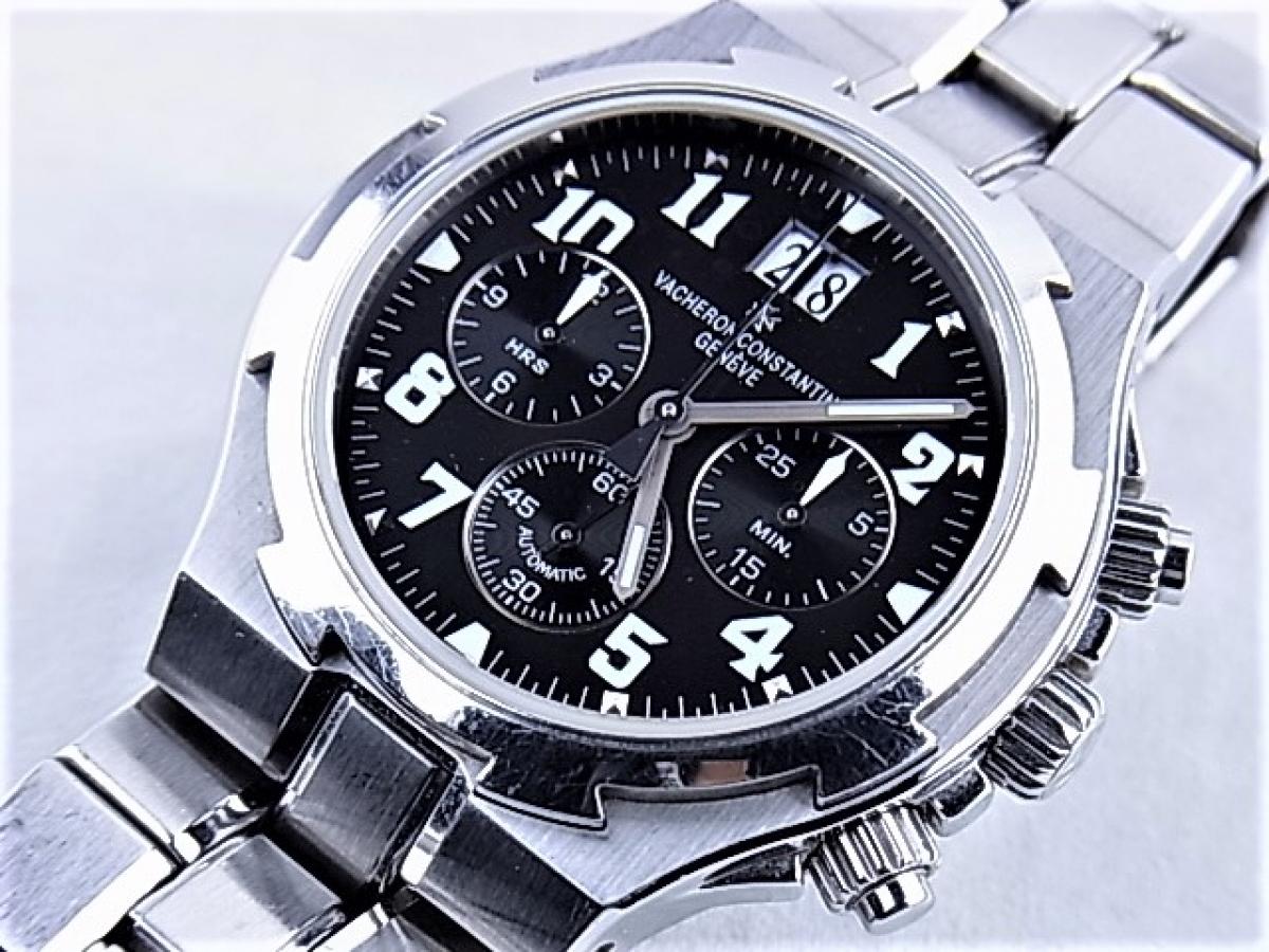 ヴァシュロンコンスタンタン オーバーシーズ49140/423A-8886 メンズ腕時計　買取り実績　フェイス斜め画像
