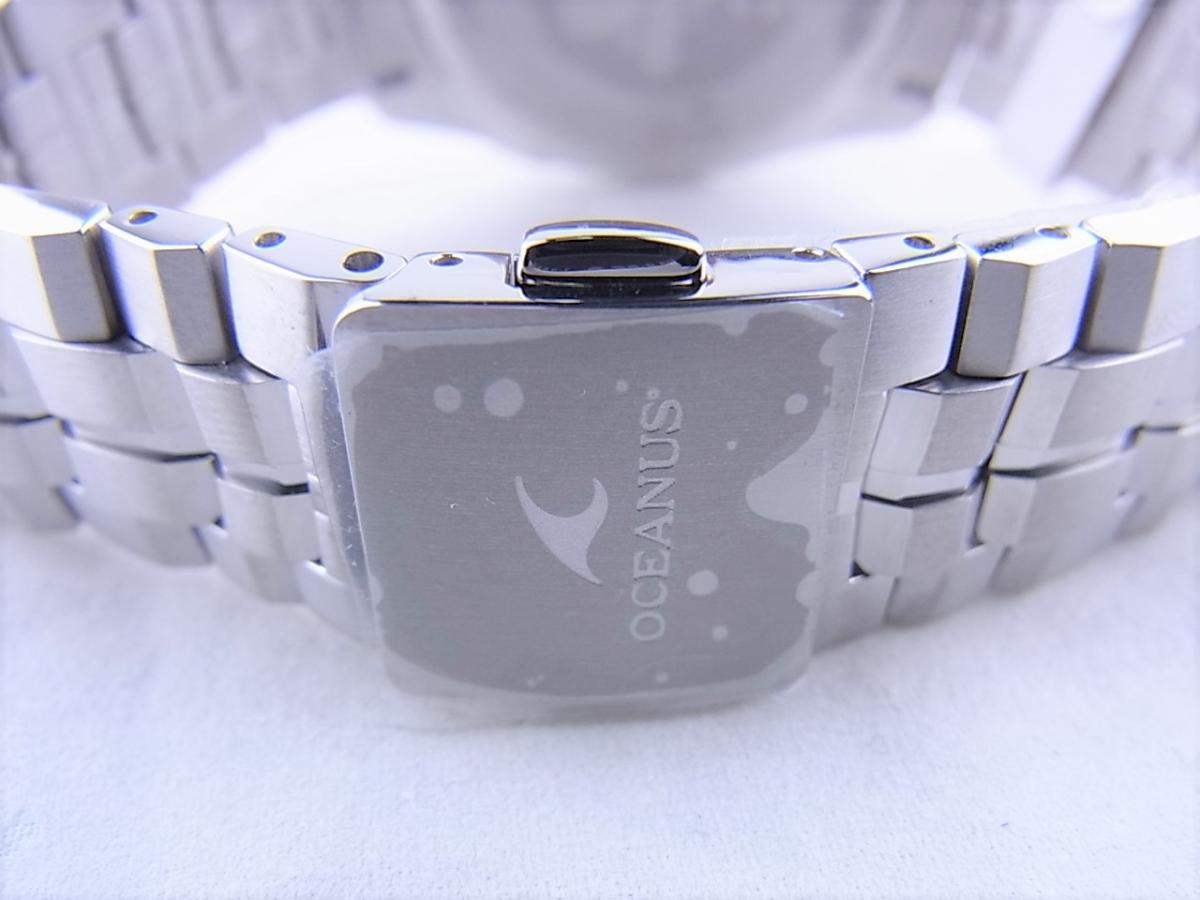 カシオ オシアナスマンタ OCW-S3400E-7AJF GPSソーラー　メンズ腕時計　高価売却　バックル画像
