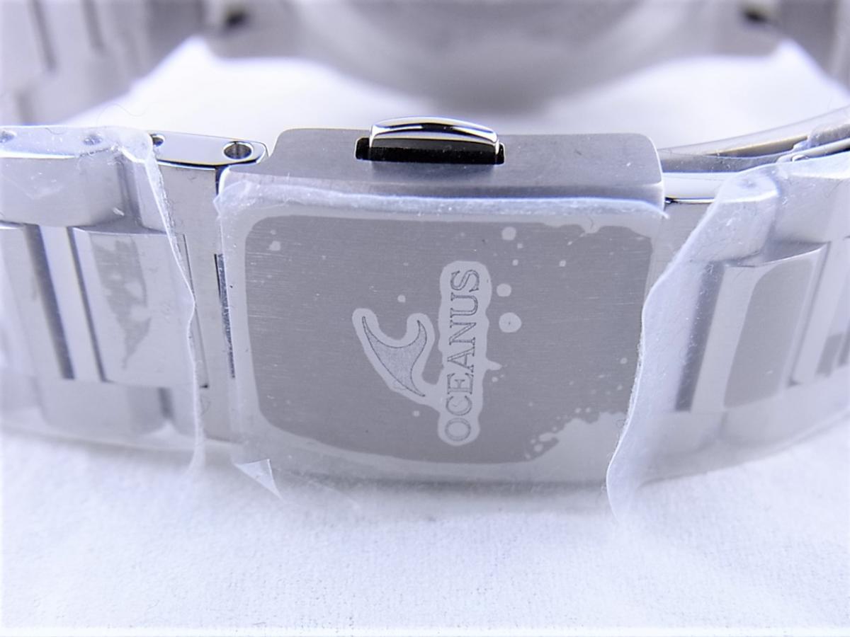 カシオ オシアナス OCW-G1100T-1AJF 2004年誕生シリーズ　GPS メンズ腕時計　高価売却　バックル画像