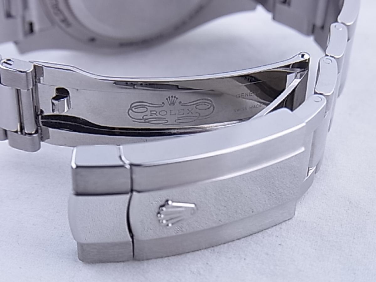 ロレックス ミルガウス116400GV イナズマブルー　1000ガウス磁力遮断 メンズ腕時計　高価売却　バックル画像