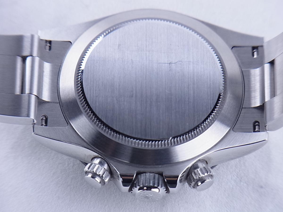 ロレックス デイトナ116500LN 2016年発売モデル　ランダムシリアル　メンズ腕時計　売却実績　裏蓋画像