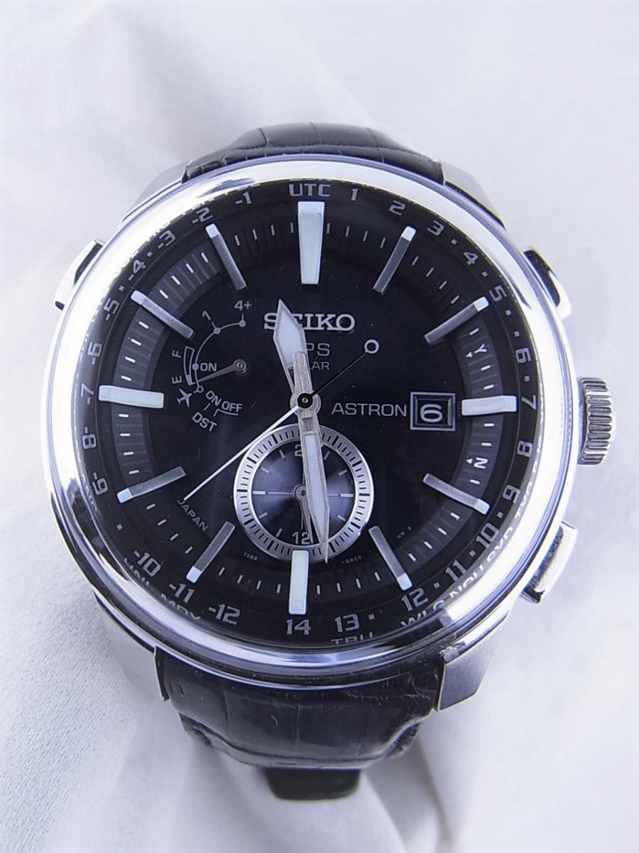 セイコー SEIKO Astron SBXA037 7X52-0AK0 GPSソーラーウォッチ　メンズ腕時計　買取実績　正面全体画像