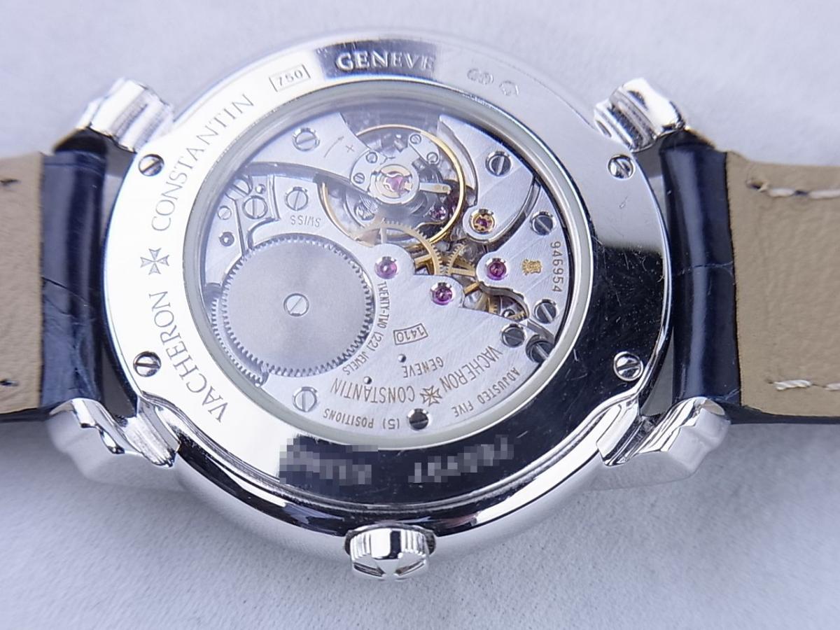 ヴァシュロンコンスタンタン マルタコンプリケーションレディース83500/000G-9010 ダイヤモンドベゼル＆インデックス　レディース腕時計　売却実績　裏蓋バックスケルトン画像