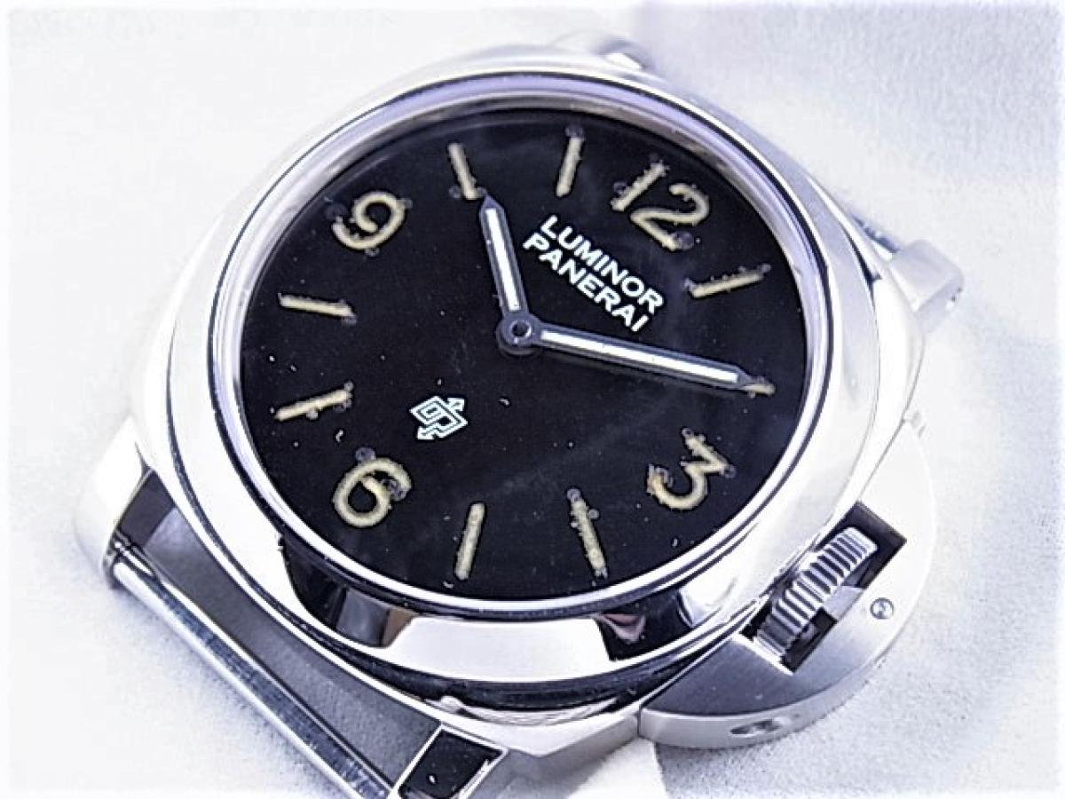 パネライ ルミノールSTシルベスタスタローン5218-201/A 1993年～1997年製造　ルミノールロゴファーストモデル 44mmメンズ腕時計　買取り実績　フェイス斜め画像