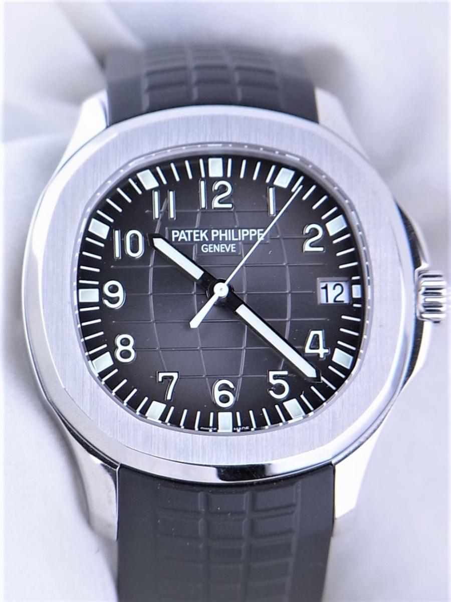 パテックフィリップアクアノート5167A-001エクストララージ メンズ腕時計　買取実績　正面全体画像