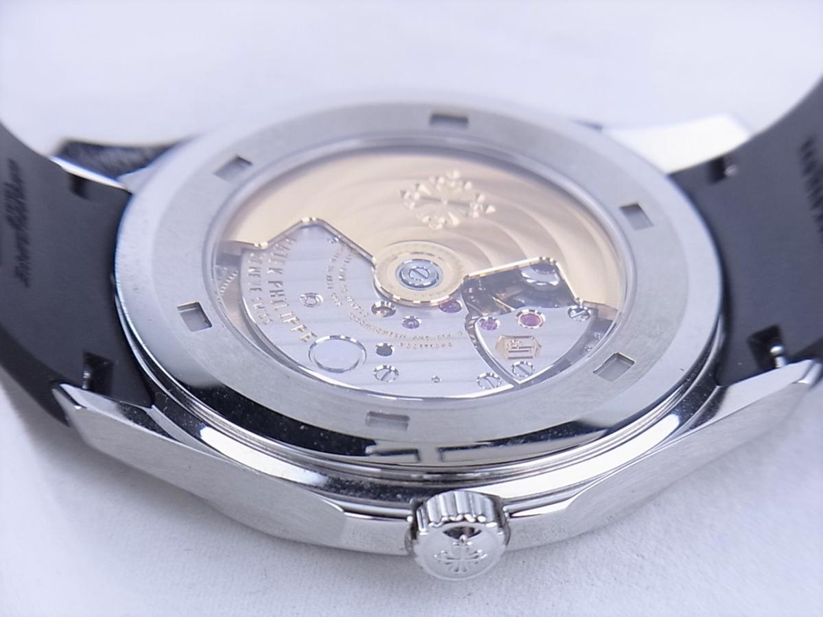 パテックフィリップアクアノート5167A-001エクストララージ メンズ腕時計　売却実績　裏蓋シースルーバック画像