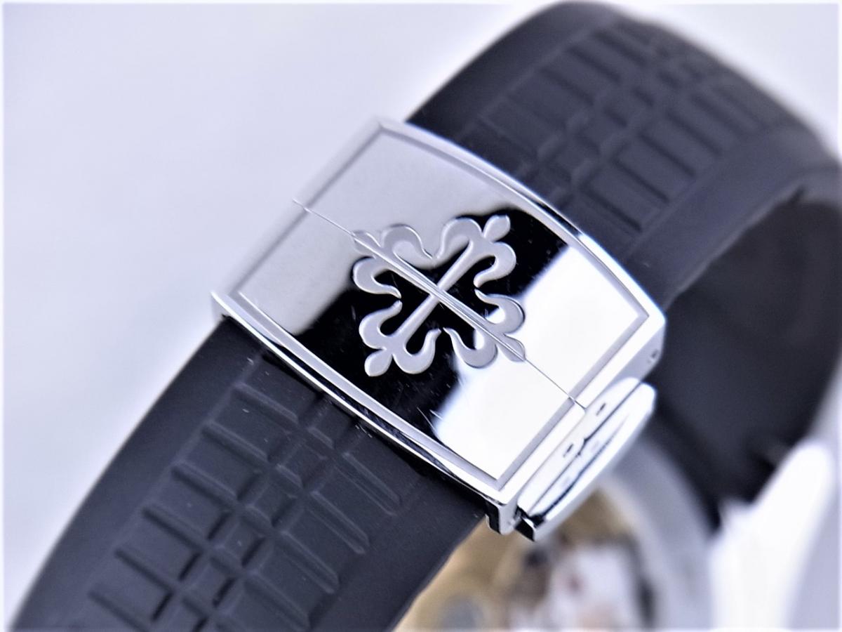 パテックフィリップアクアノート5167A-001エクストララージ メンズ腕時計　高価売却　バックル画像