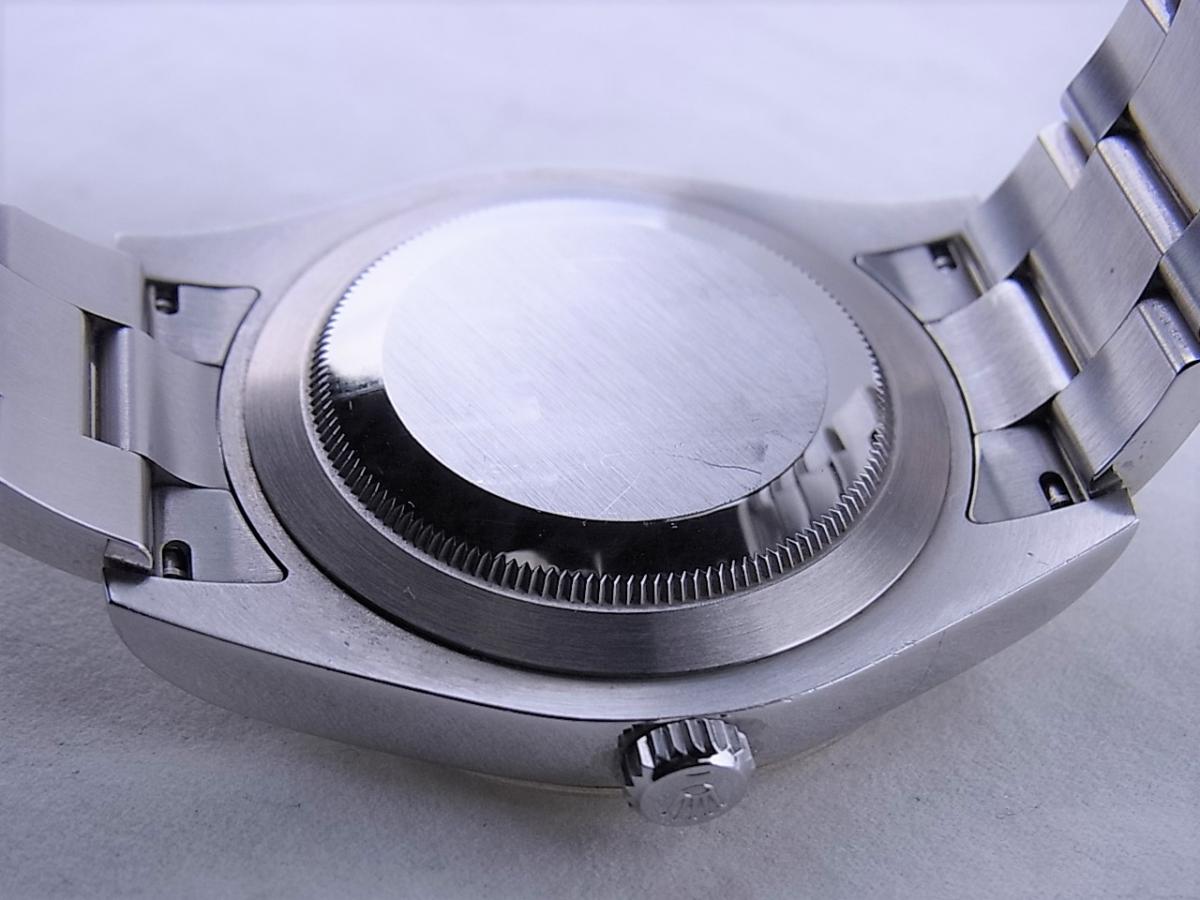 ロレックス デイトジャスト116634 ロレックスシリアルG番(2010年頃製造）メンズ腕時計　売却実績　裏蓋画像
