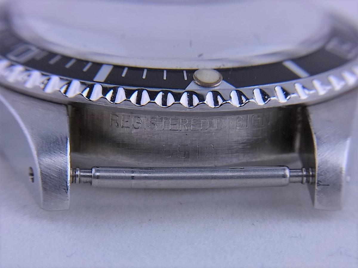 ロレックス サブマリーナ5512 1964年製造 cal.1570　フチなし メンズ腕時計　高額売却実績　レフ表記アップ画像
