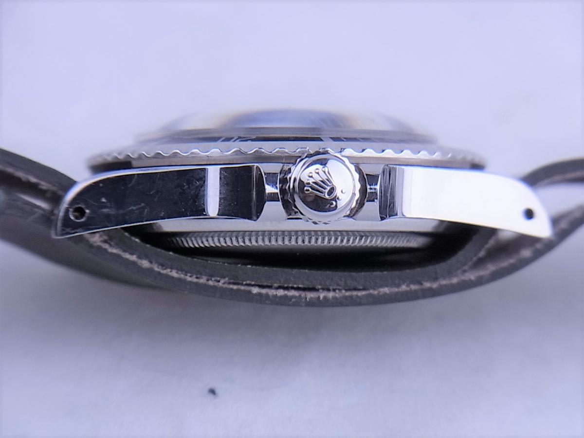 ロレックス サブマリーナ5512 1964年製造 cal.1570　フチなし メンズ腕時計　買い取り実績　3時リューズサイド画像