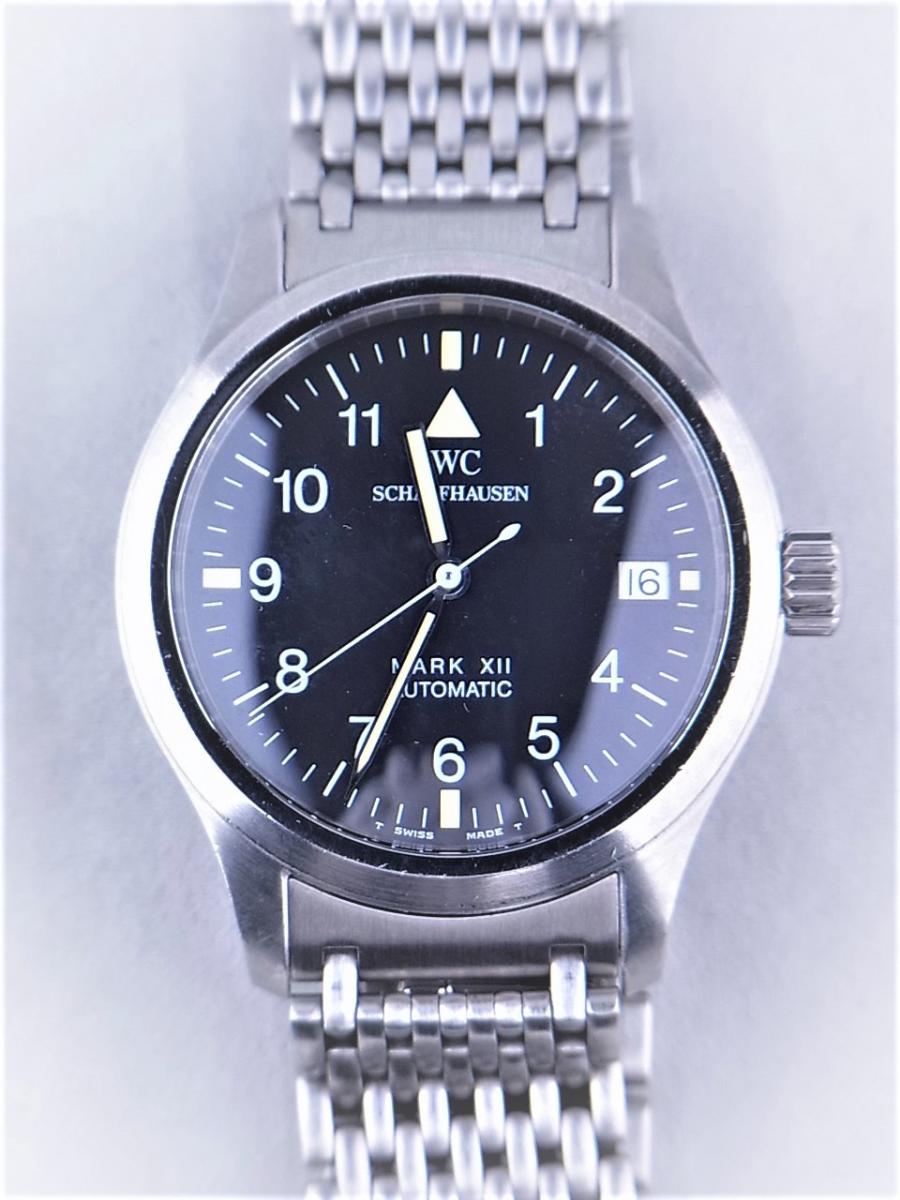 ＩＷＣ マーク12　ＩＷ324102　ジャガールクルト製ムーブメント搭載モデル　メンズ腕時計　買取実績　正面全体画像