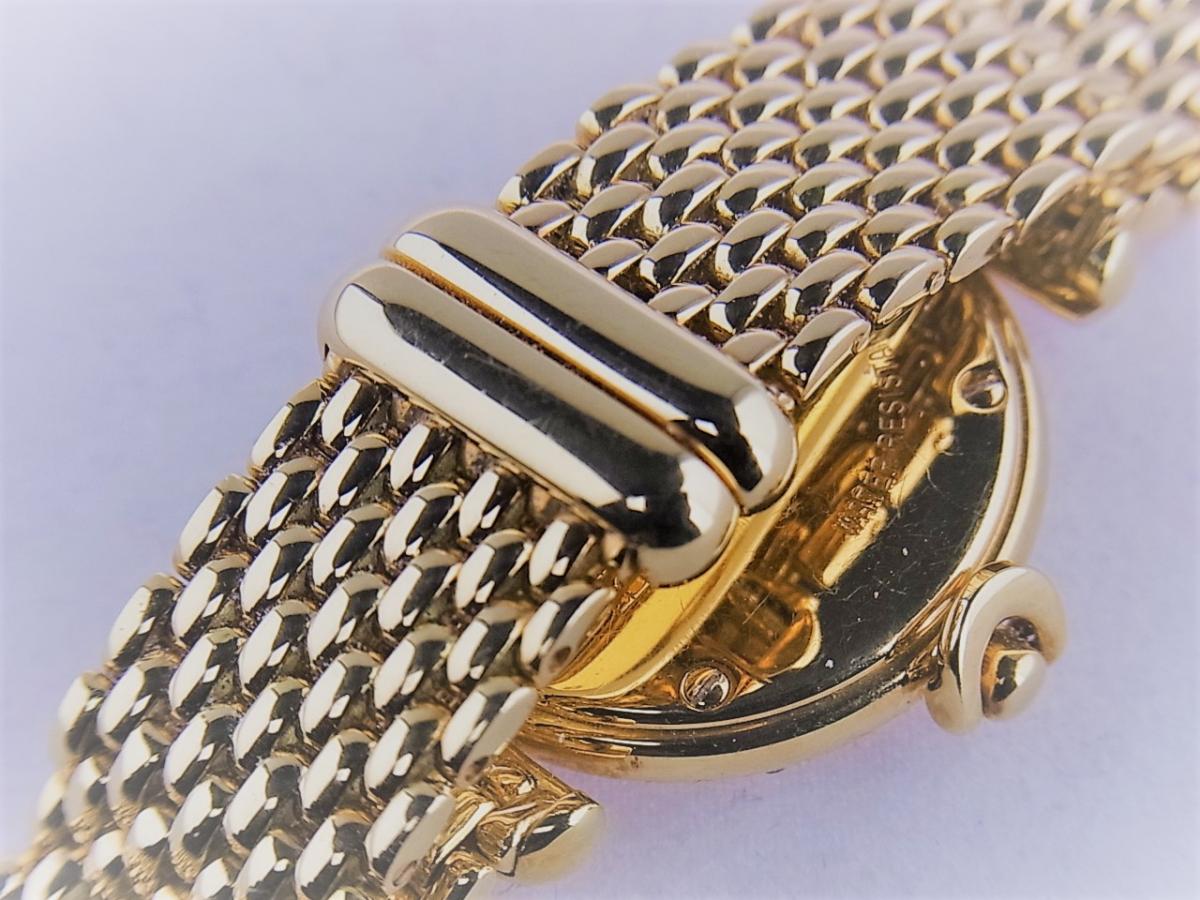 タバー ベレ K18　ダイヤモンドベゼル＆8pダイヤモンドインデックス　1211.003.130　レディース腕時計　高価売却　バックル画像