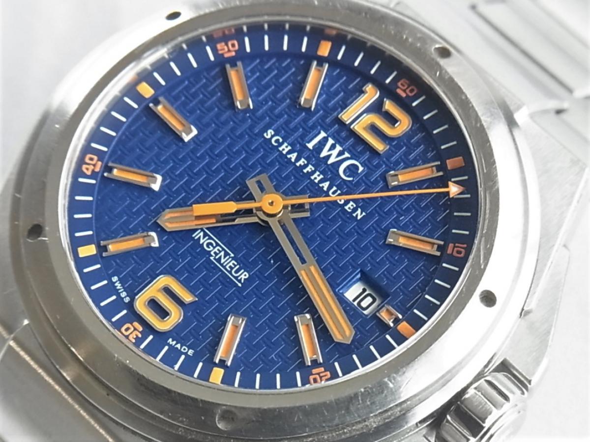 IWC インヂュニアミッションアースIW323603 メンズ腕時計　買取り実績　フェイス斜め画像