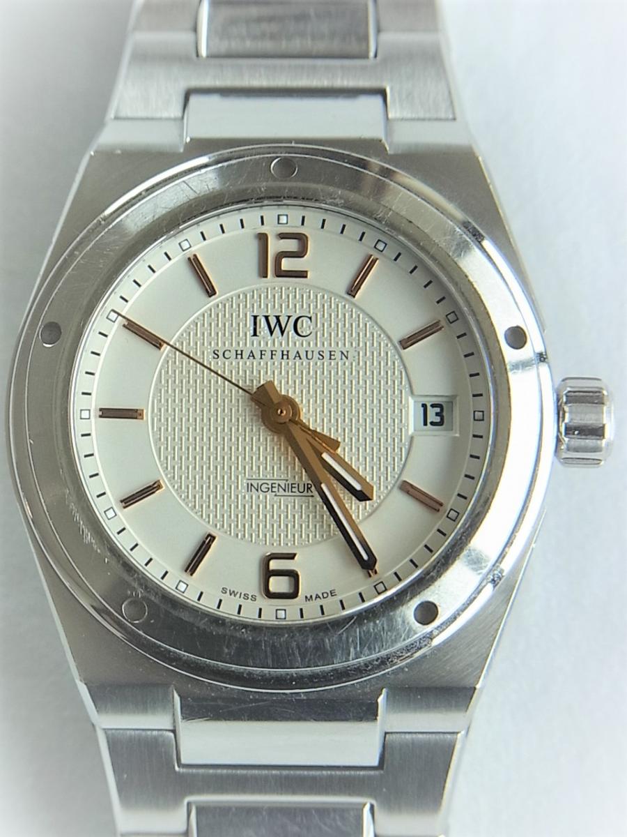 IWC インヂュニアオートマIW322801 メンズ腕時計　買取実績　正面全体画像