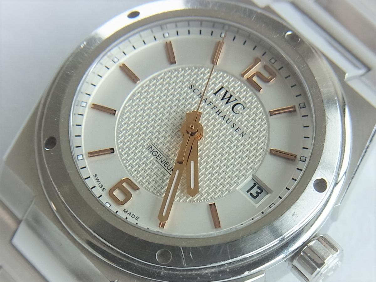 IWC インヂュニアオートマIW322801 メンズ腕時計　買取り実績　フェイス斜め画像