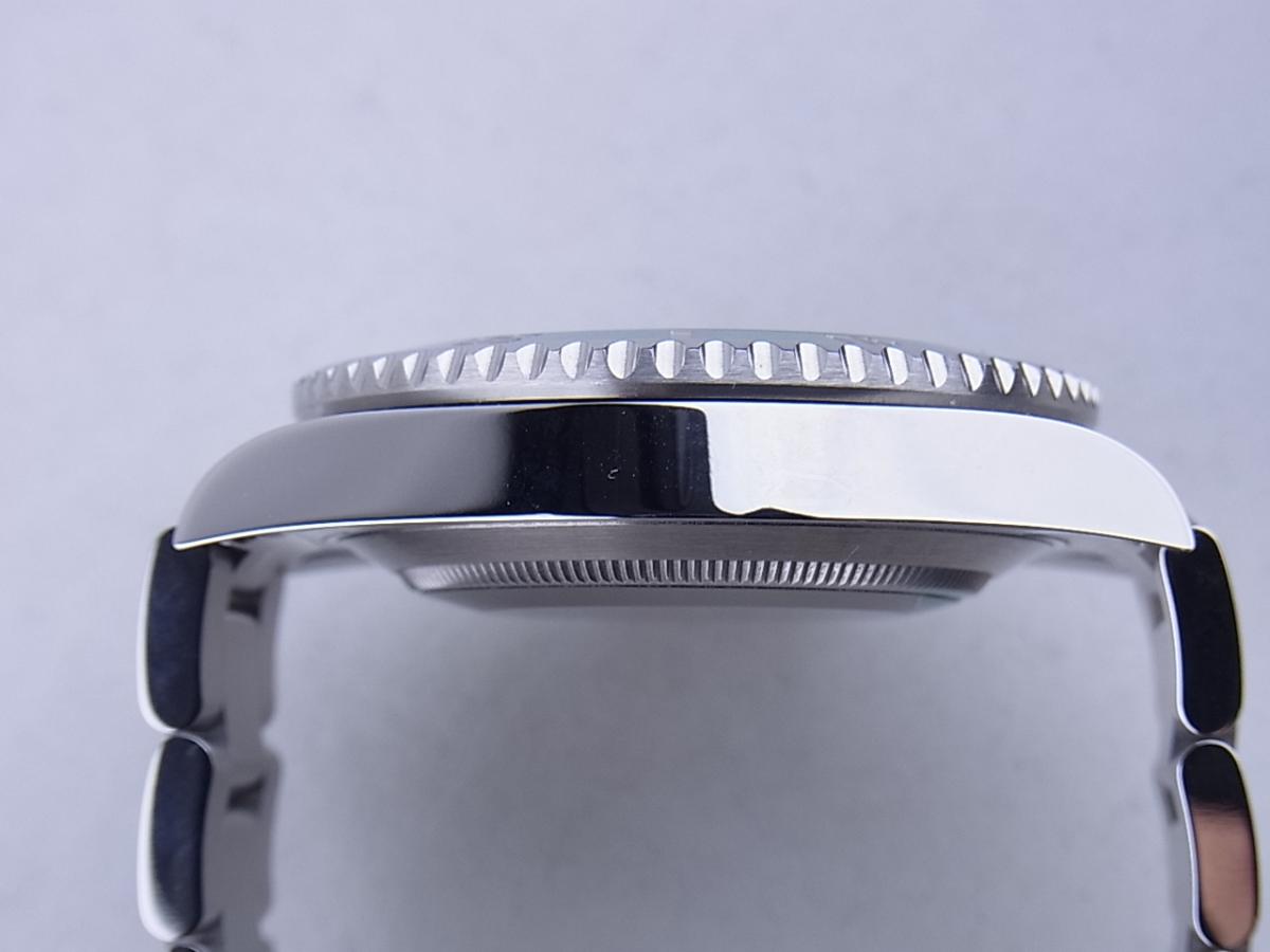ロレックスサブマリーナ116610LV 2013年購入ランダムシリアル(2010年発表モデル)　グリーンサブ　メンズ腕時計　高額売却実績　9時ケースサイド画像