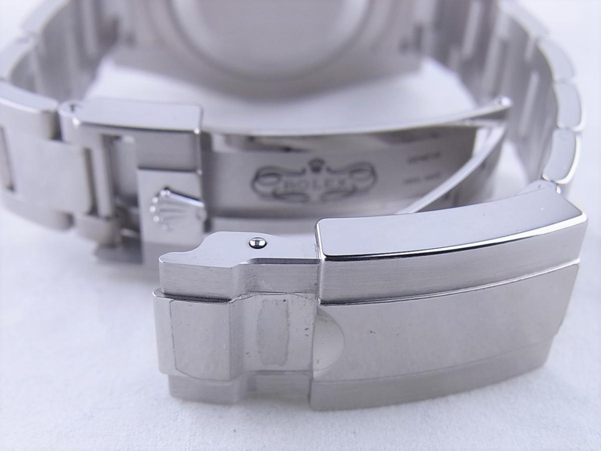 ロレックスGMTマスターⅡ116710BLNR　青黒ベゼル 2013年発売モデル　メンズ腕時計　高価売却　バックル画像