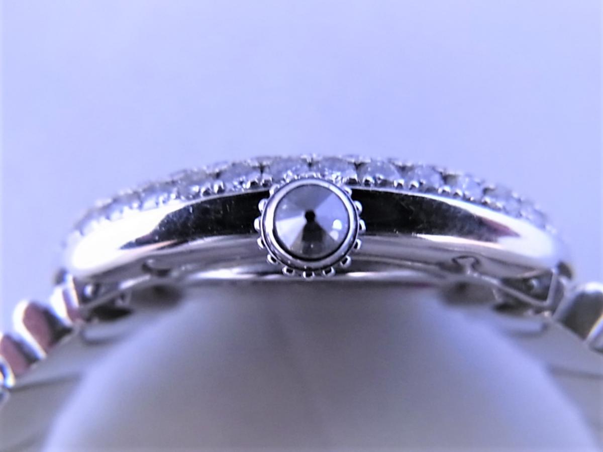カルティエミニベニョワールアフターダイヤモンドW15189L2クオーツ式　買い取り実績　3時リューズサイド画像