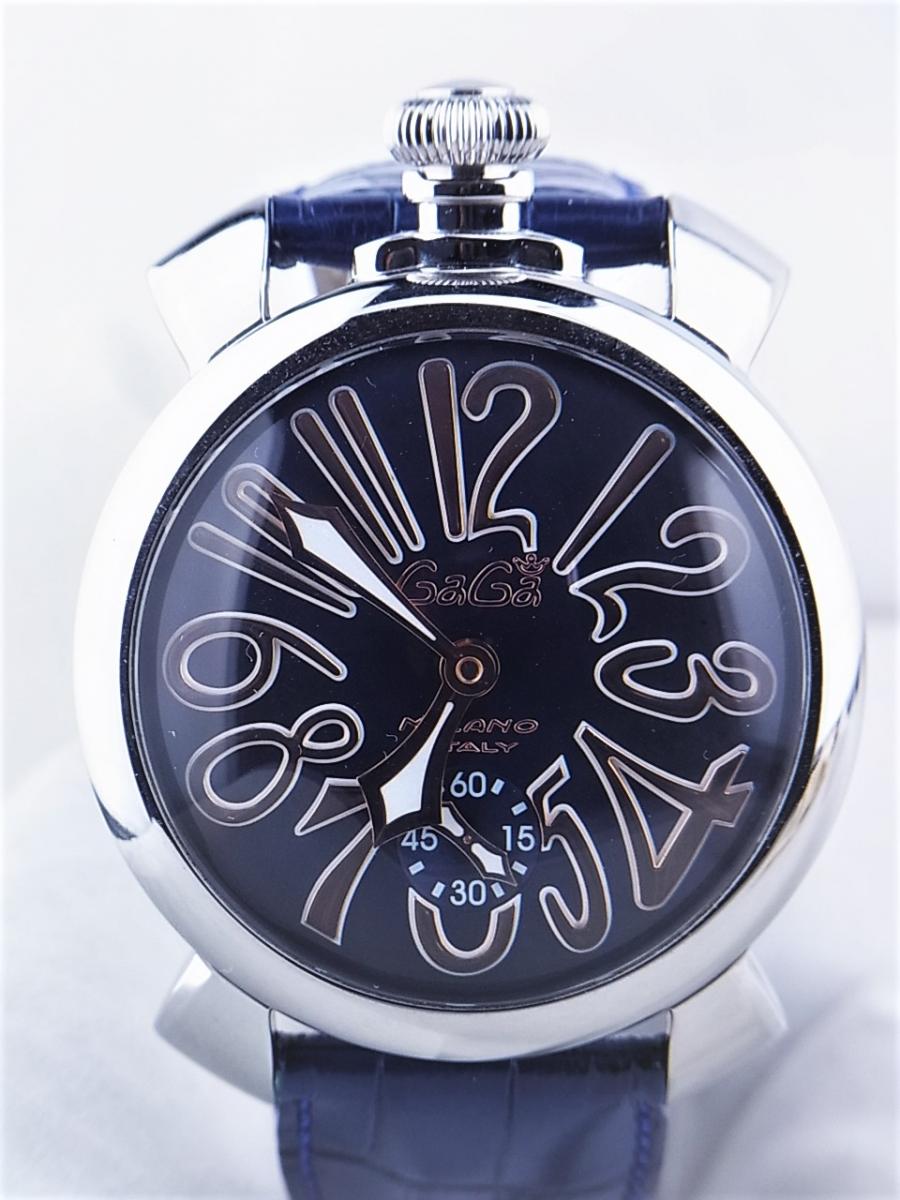 ガガミラノ マヌアーレ48mm5010.05買取実績正面全体画像買取なら腕時計9社一括査定の！