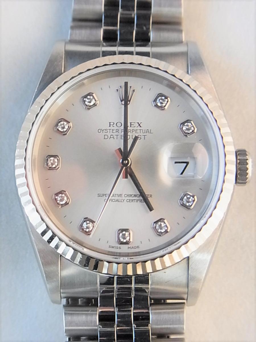 ロレックス デイトジャスト 116234G 文字盤