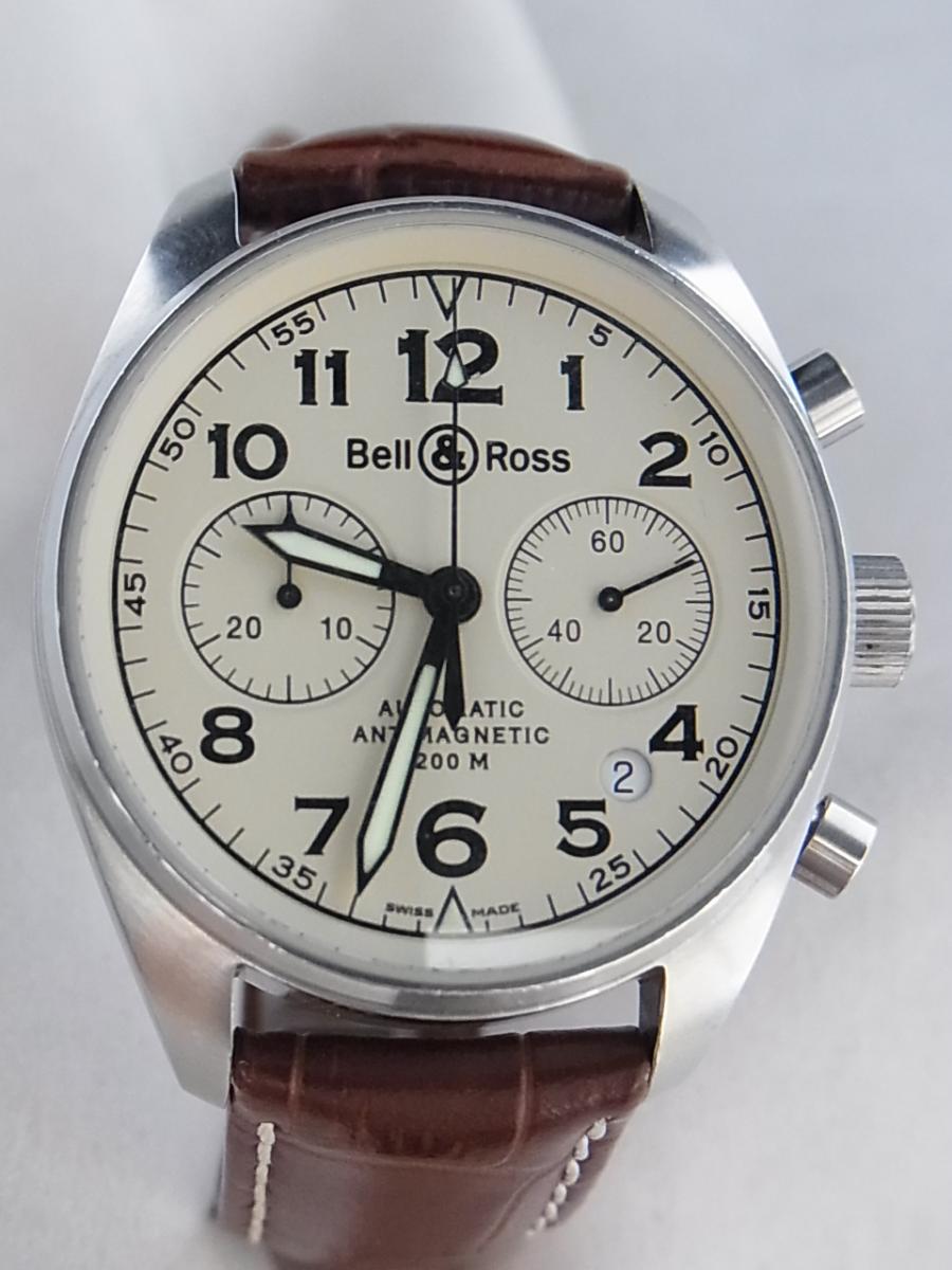 ベル ロス 126 A 白文字盤 クロノグラフ 使用感のある中古 の買取相場 査定実績 時計買取のピアゾ