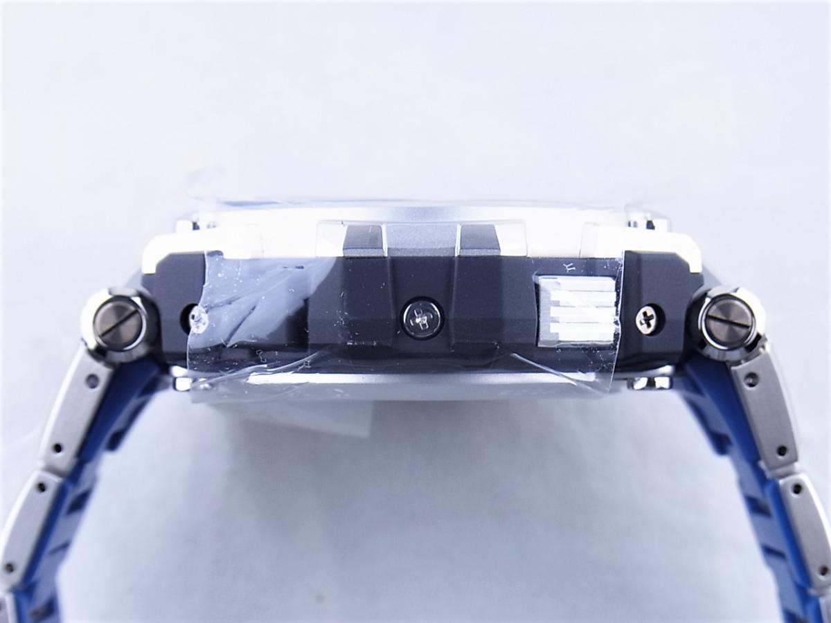 カシオ Gショック MT-G ブルー MTG-G1000D-1A2JF SS×樹脂 タフソーラー メンズ 高額売却実績　9時ケースサイド画像