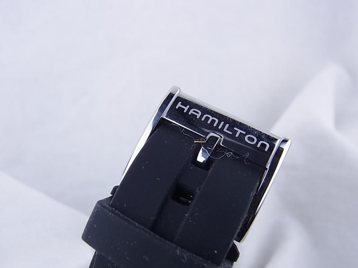 ハミルトン イントラマティック68　H38716731 SS製 オートマッチック式 メンズモデル 高価売却　バックル画像