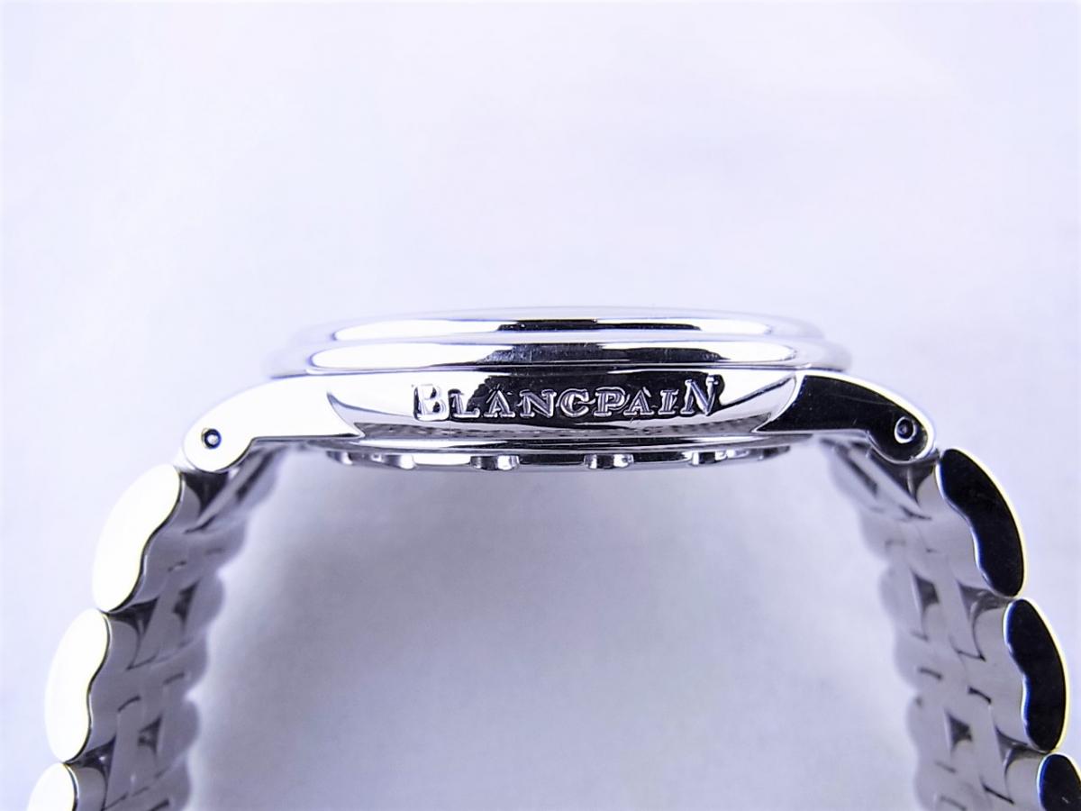 ブランパン レマンウルトラスリム2100-1127-11 SS製 オートマチック式モデル メンズ 高額売却実績　9時ケースサイド画像