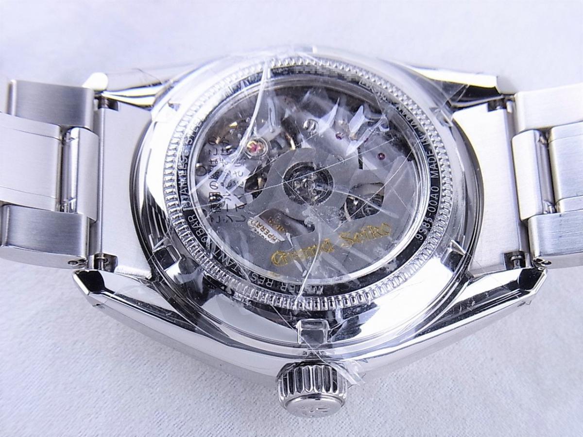 グランドセイコー メカニカルハイビート SBGH205 裏ぶた