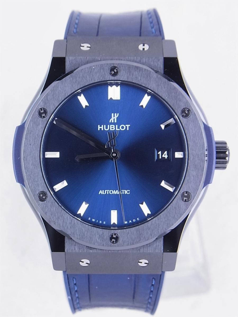 ウブロ HUBLOT 542.CM.7170.LR ブルー メンズ 腕時計