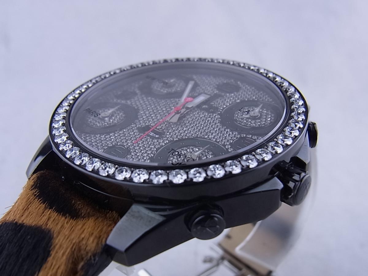 ジェイコブ ファイブタイムゾーン JC-30BKD-RBK ベゼル