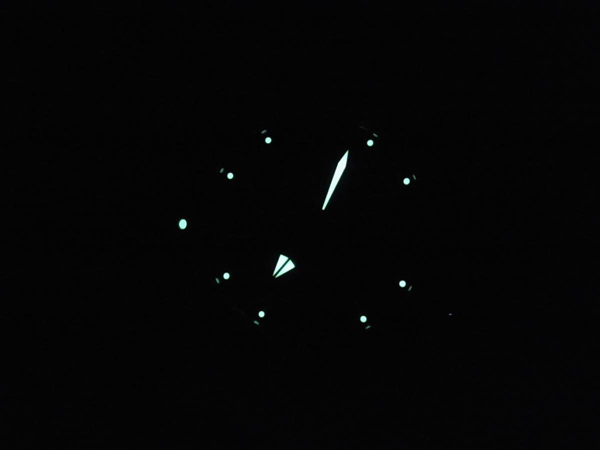 ブライトリング スーパーオーシャン A202B-1QRC　夜光画像