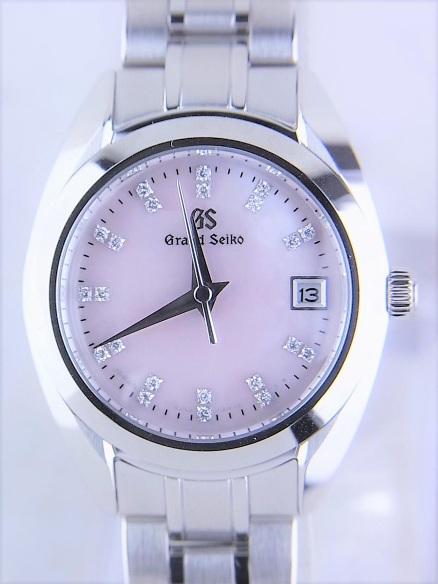 沸騰ブラドン グランドセイコー　STGF277 レディース ダイヤ/ピンクシェル 腕時計(アナログ)