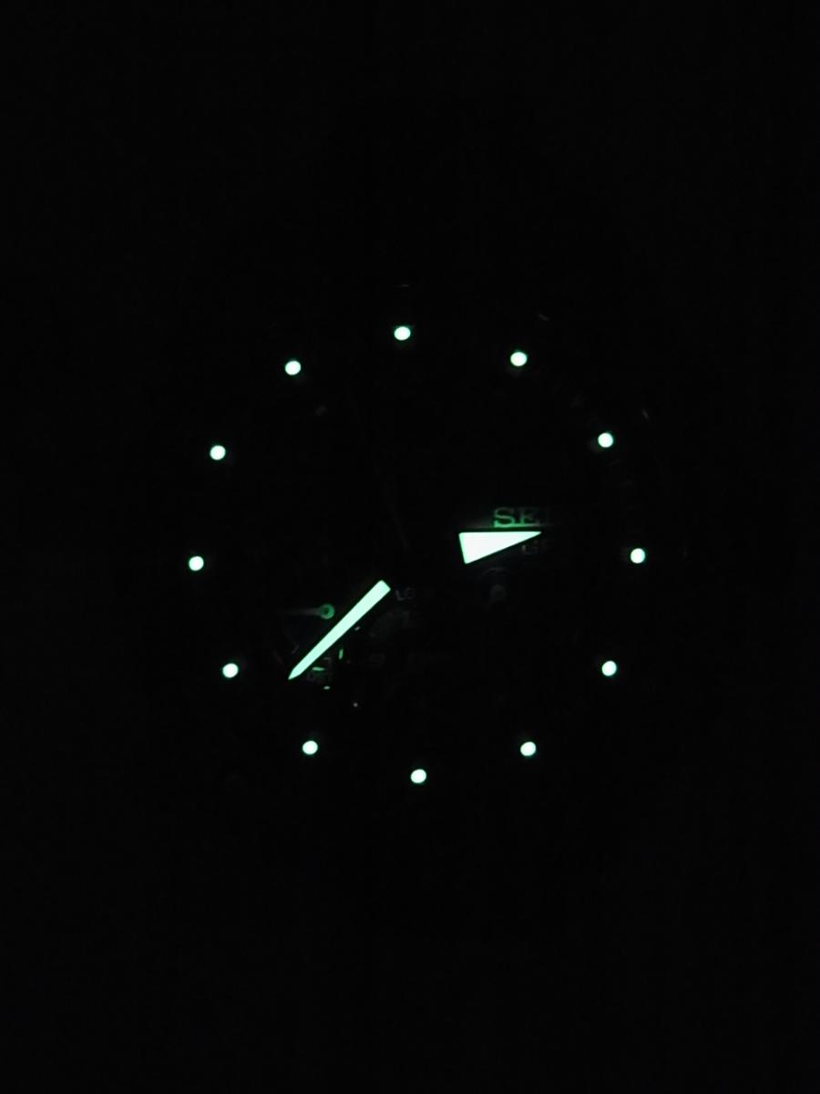 セイコー アストロン SBXB143　夜光画像