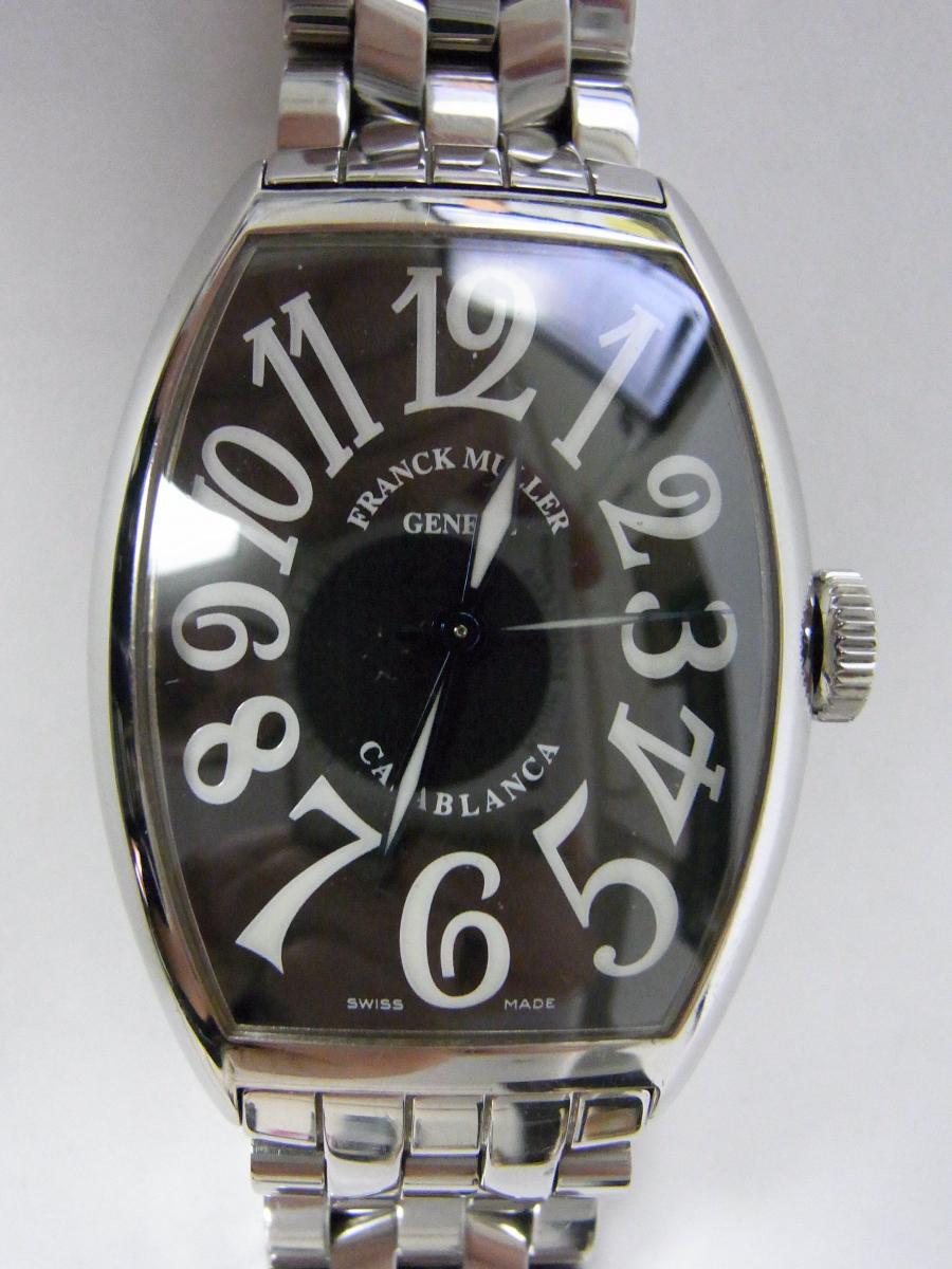 フランクミューラーが手掛ける高級ブランド腕時計フランクミューラーカサブランカ5850CASAの買取実績