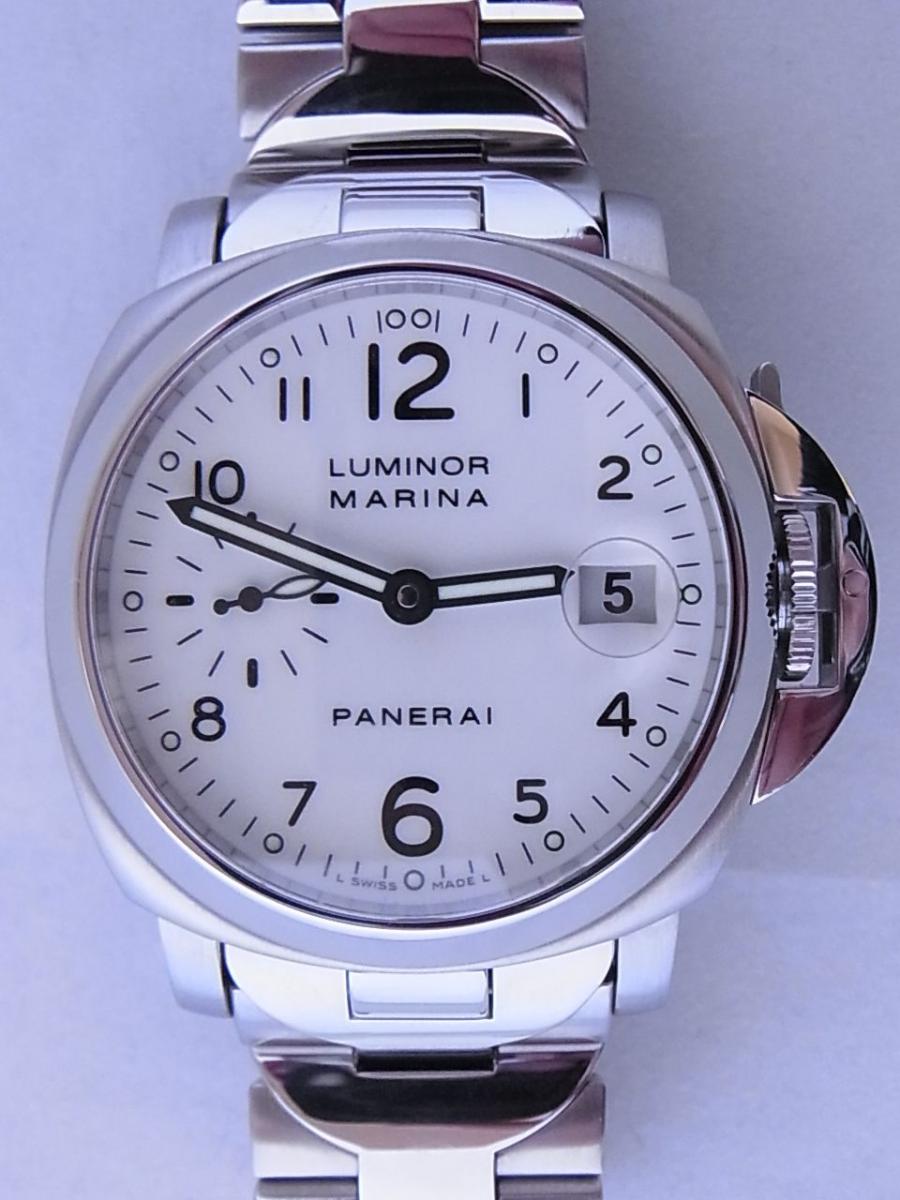 パネライルミノールマリーナ　40mm時計ケースref.PAM00051 パネライシリアルE品番自動巻きの買取実績