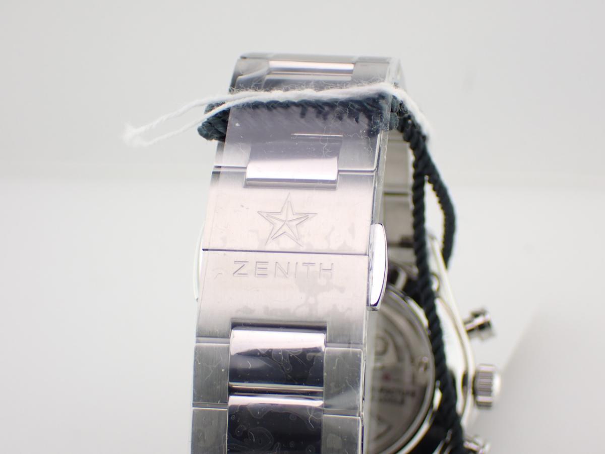 ゼニス クロノマスター 03-2153-400-78-M2150　背面　バックル　アップ