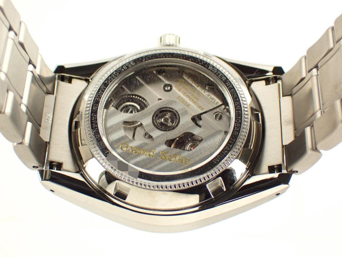 グランドセイコー メカニカルハイビート SBGH343 裏ぶた
