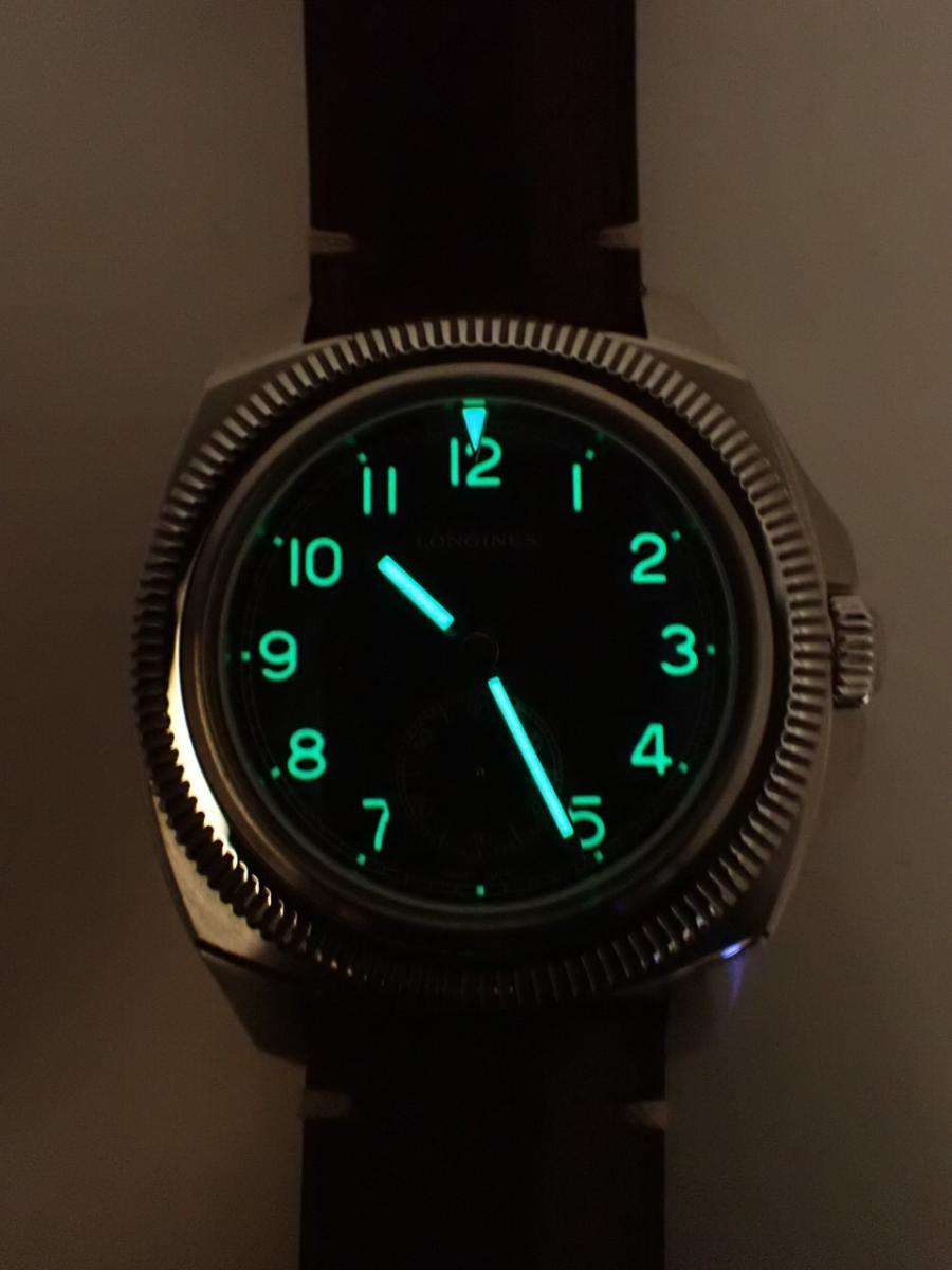 ロンジン ヘリテージ L2.838.4.53.9 夜光他