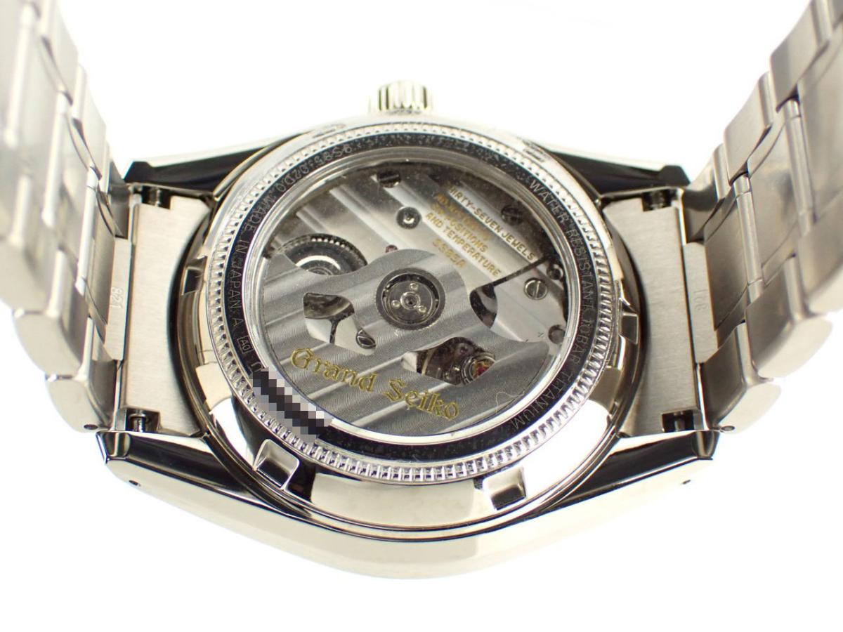 グランドセイコー メカニカルハイビート SBGH341 裏ぶた