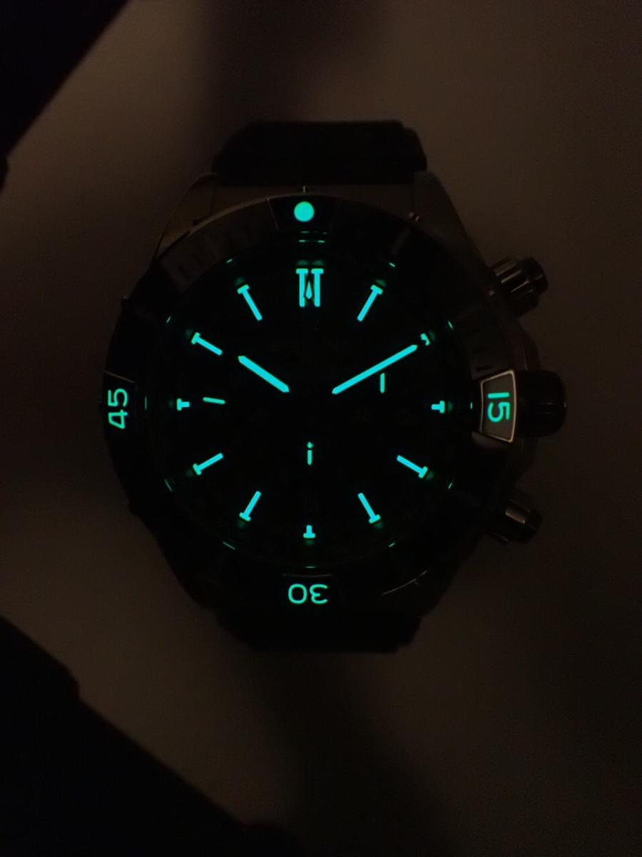 ブライトリング クロノマット EB0136251M1S1 夜光他